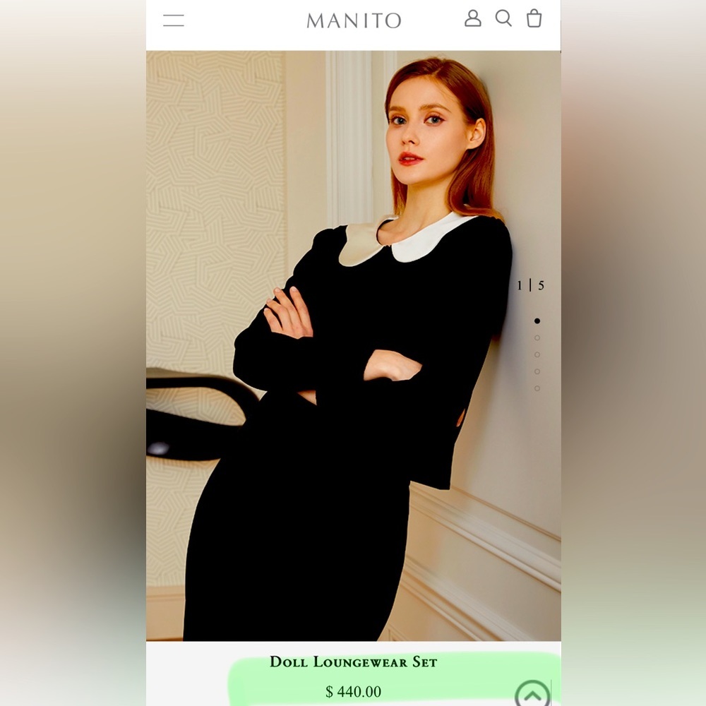 ✨✨🔥🔥MANITO SILK DOLL LUXURY NIGHTTIME LOUNGEWEAR​